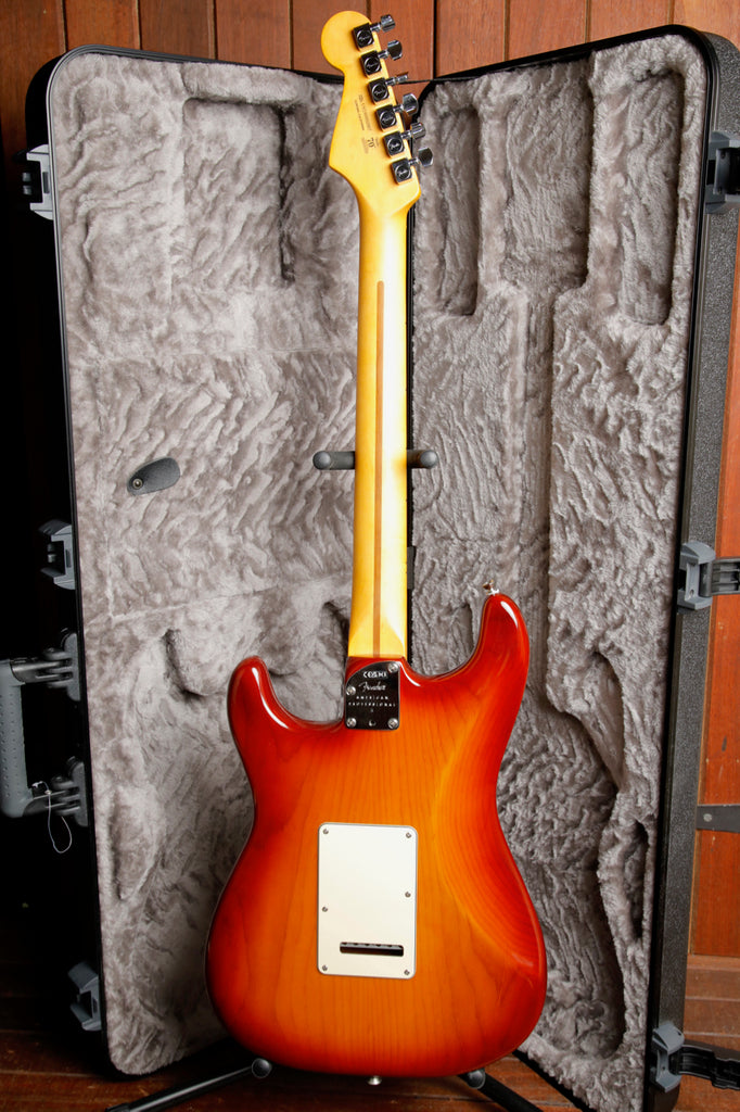 Fender American Professional II Stratocaster HSS Sienna Sunburst Electric Guitar Pre-Owned