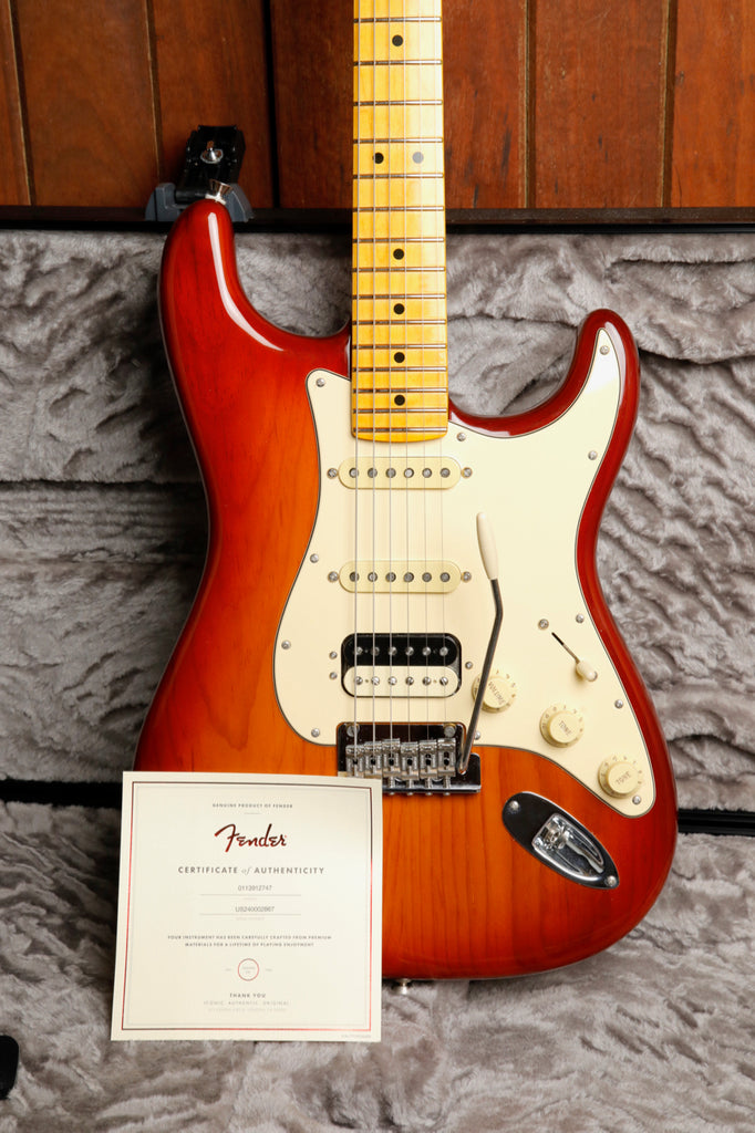 Fender American Professional II Stratocaster HSS Sienna Sunburst Electric Guitar Pre-Owned