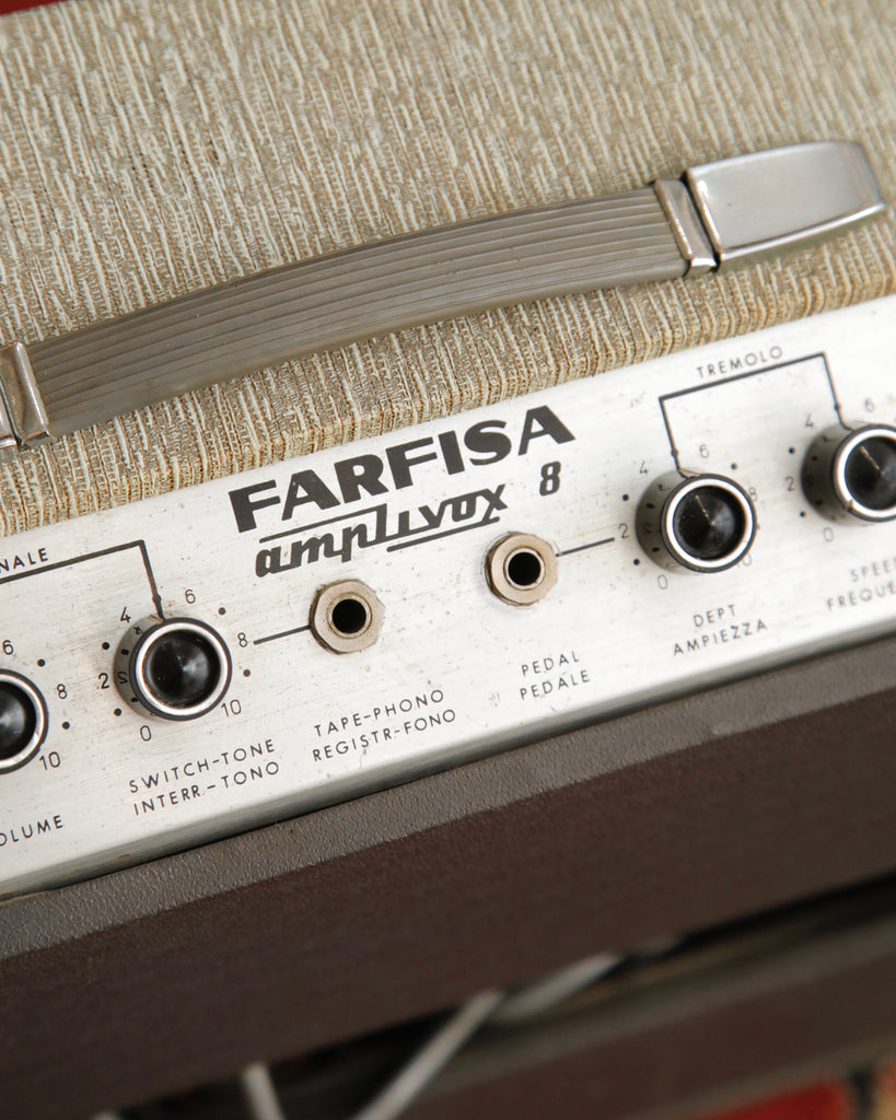 Farfisa Amplivox 8 2x8" Valve Combo Amplifier Made in Italy 1960's Pre-Owned