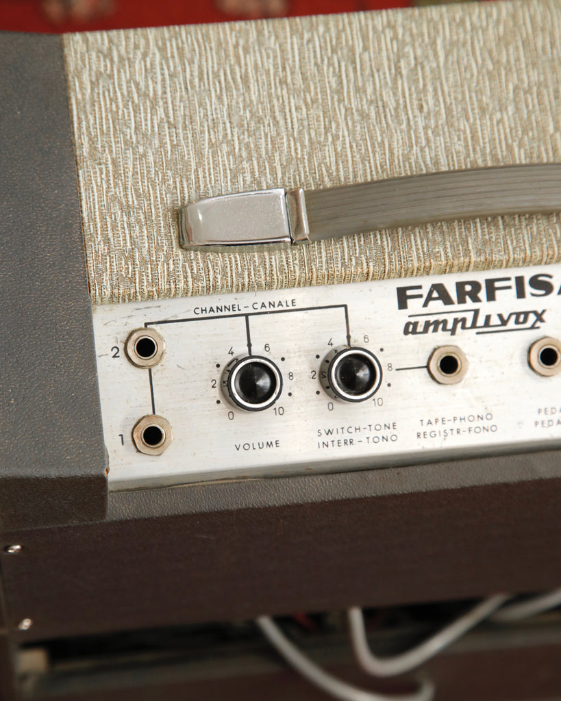 Farfisa Amplivox 8 2x8" Valve Combo Amplifier Made in Italy 1960's Pre-Owned