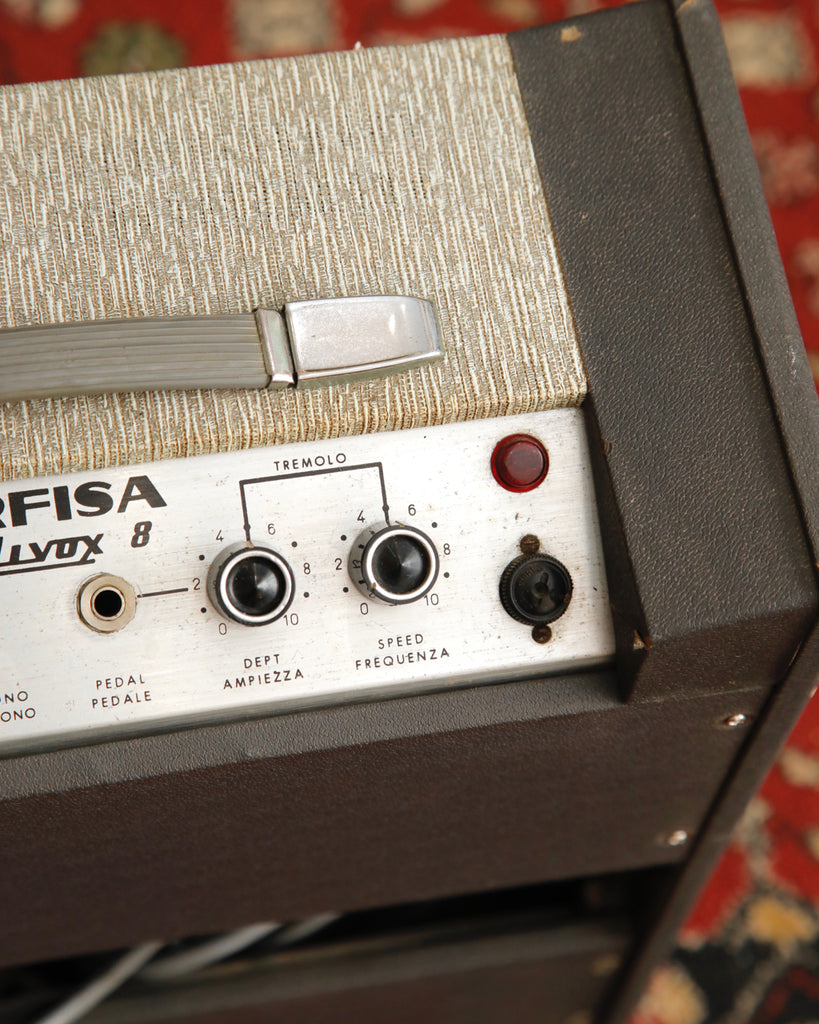 Farfisa Amplivox 8 2x8" Valve Combo Amplifier Made in Italy 1960's Pre-Owned