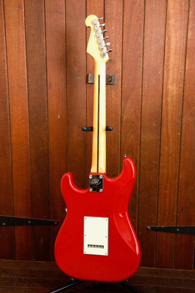 SX SEA1PHRCR Semi-Hollow Vintage Style Electric Guitar Rosso Corsa Red Pre-Owned