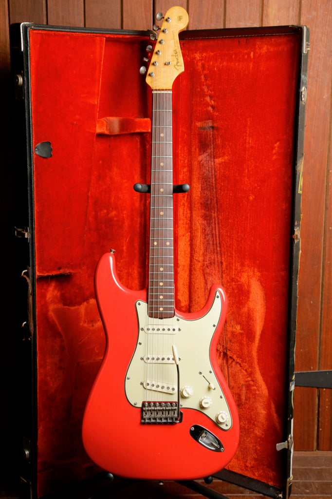 Fender 1962 Stratocaster Fiesta Red Vintage Electric Guitar Pre-Owned