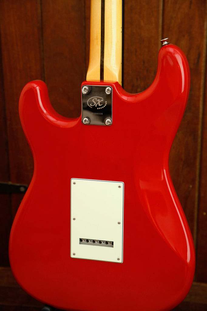 SX SEA1PHRCR Semi-Hollow Vintage Style Electric Guitar Rosso Corsa Red Pre-Owned