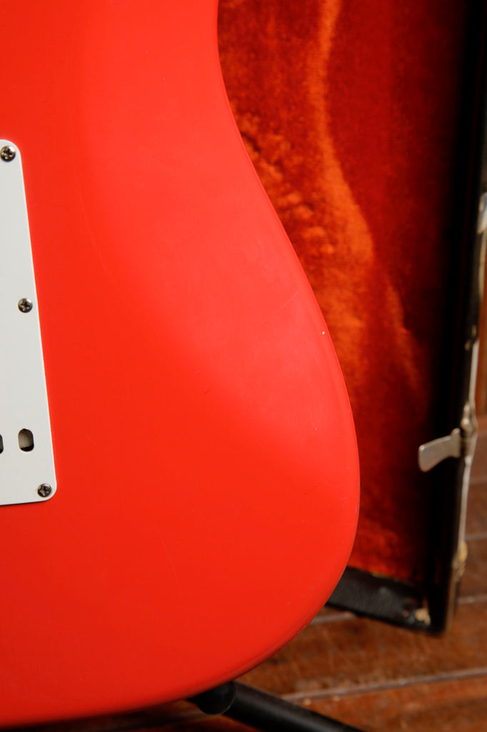 Fender 1962 Stratocaster Fiesta Red Vintage Electric Guitar Pre-Owned