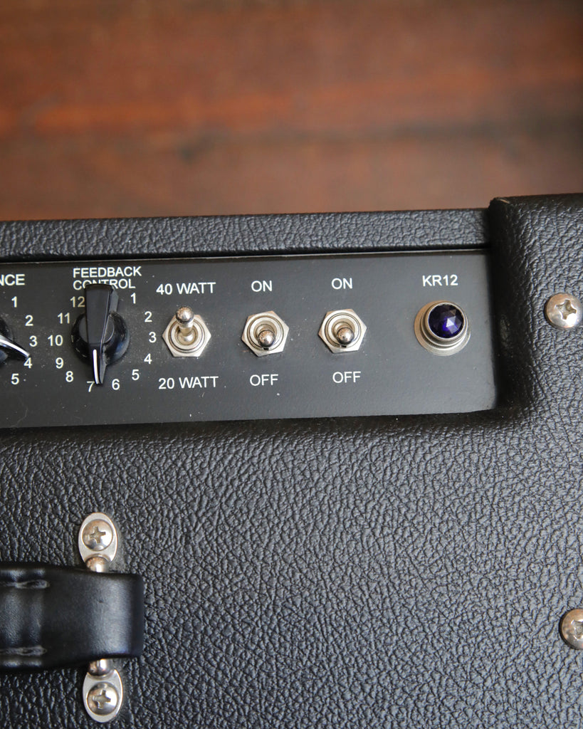 Louis Electric KR12 40-Watt Valve Amplifier Head Made in USA Pre-Owned