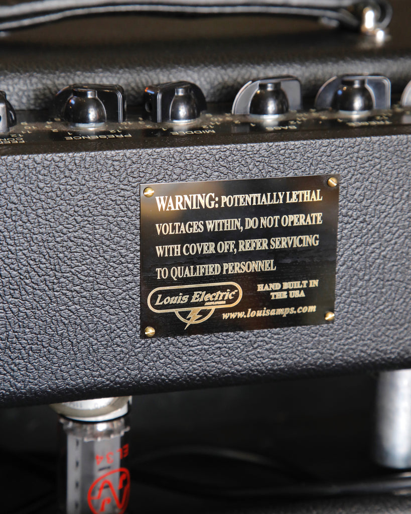 Louis Electric KR12 40-Watt Valve Amplifier Head Made in USA Pre-Owned