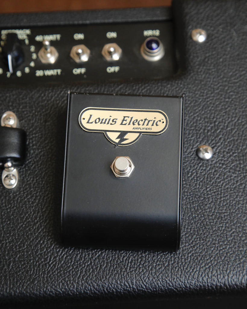 Louis Electric KR12 40-Watt Valve Amplifier Head Made in USA Pre-Owned