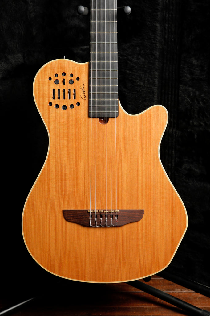 Godin Multiac Grand Concert SA Natural HG Nylon String Acoustic-Electric Guitar Pre-Owned