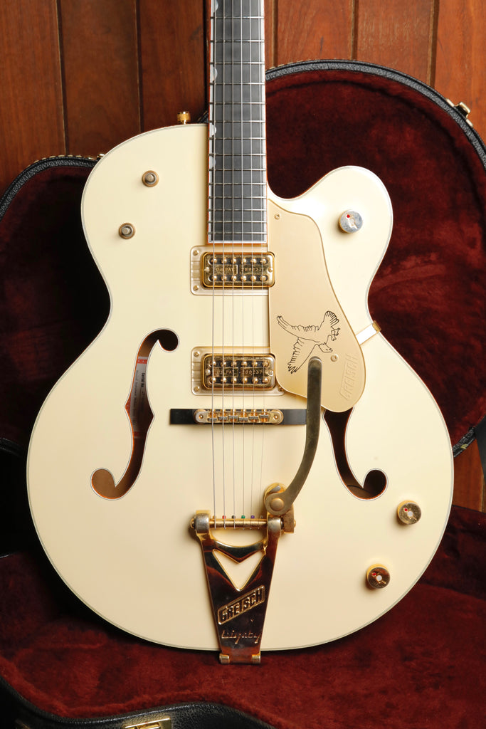 Gretsch G6136T-LTV White Falcon Hollowbody Electric Guitar 2010 Pre-Owned