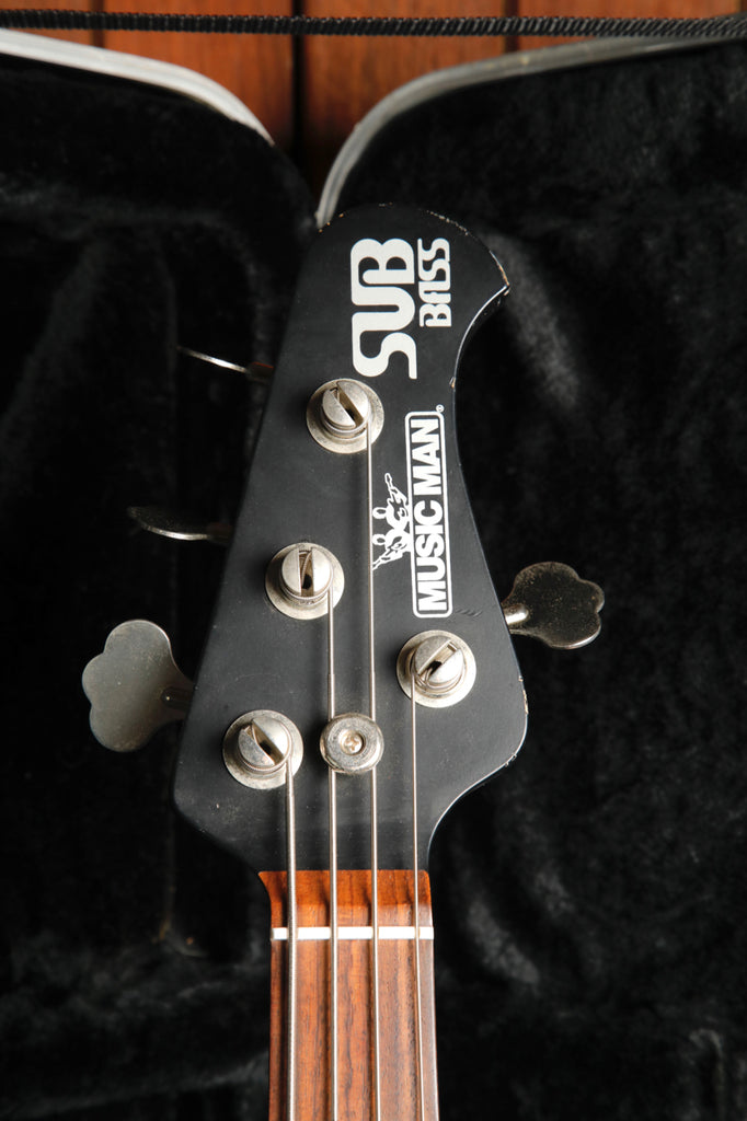 Ernie Ball Music Man Sub Bass Textured Graphite Bass Guitar 2005 Pre-Owned