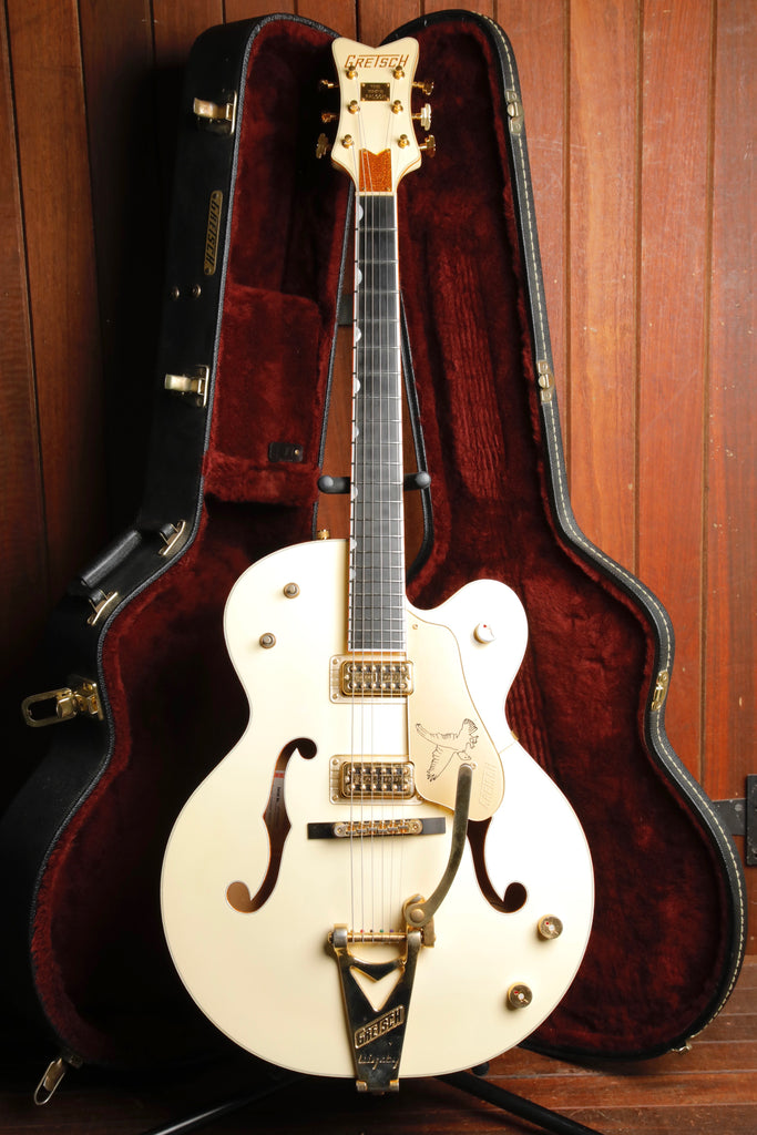 Gretsch G6136T-LTV White Falcon Hollowbody Electric Guitar 2010 Pre-Owned