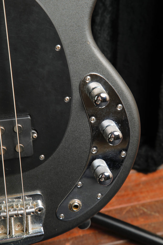 Ernie Ball Music Man Sub Bass Textured Graphite Bass Guitar 2005 Pre-Owned