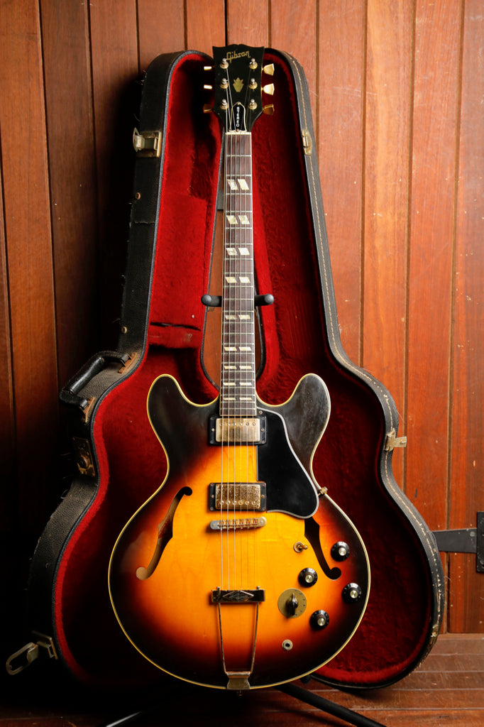 Gibson ES-345 Stereo 1979 Vintage Sunburst Semi-Hollow Electric Guitar Pre-Owned