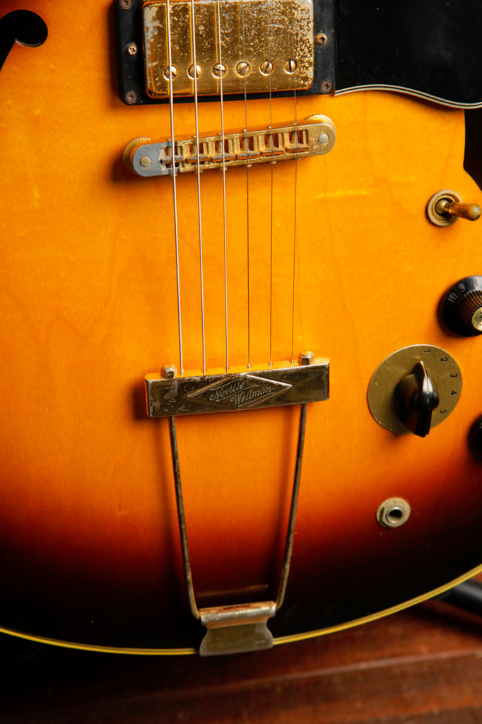 Gibson ES-345 Stereo 1979 Vintage Sunburst Semi-Hollow Electric Guitar Pre-Owned