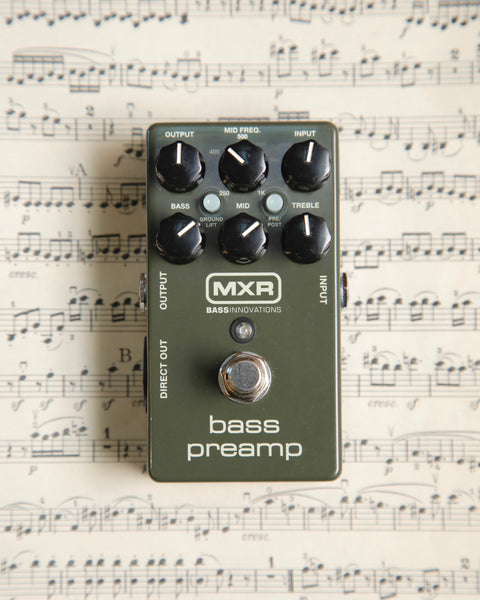 MXR M81 Bass Preamp Pedal Pre-Owned