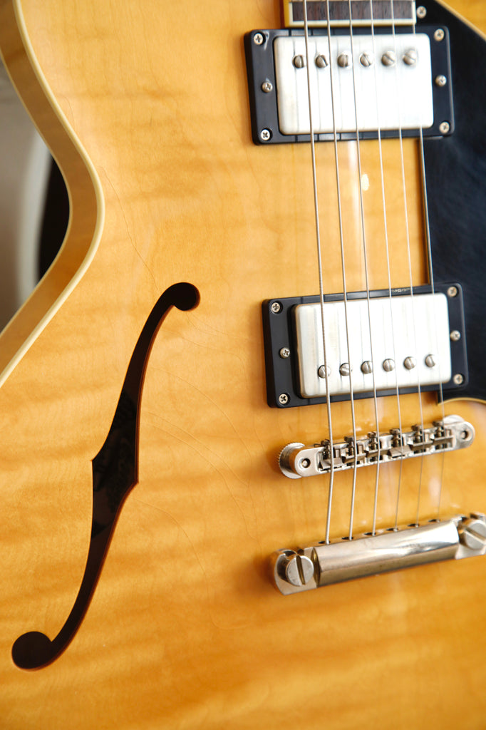 Collings I-35LC Custom with Aged Package - Blonde Semi-Hollow Electric Guitar