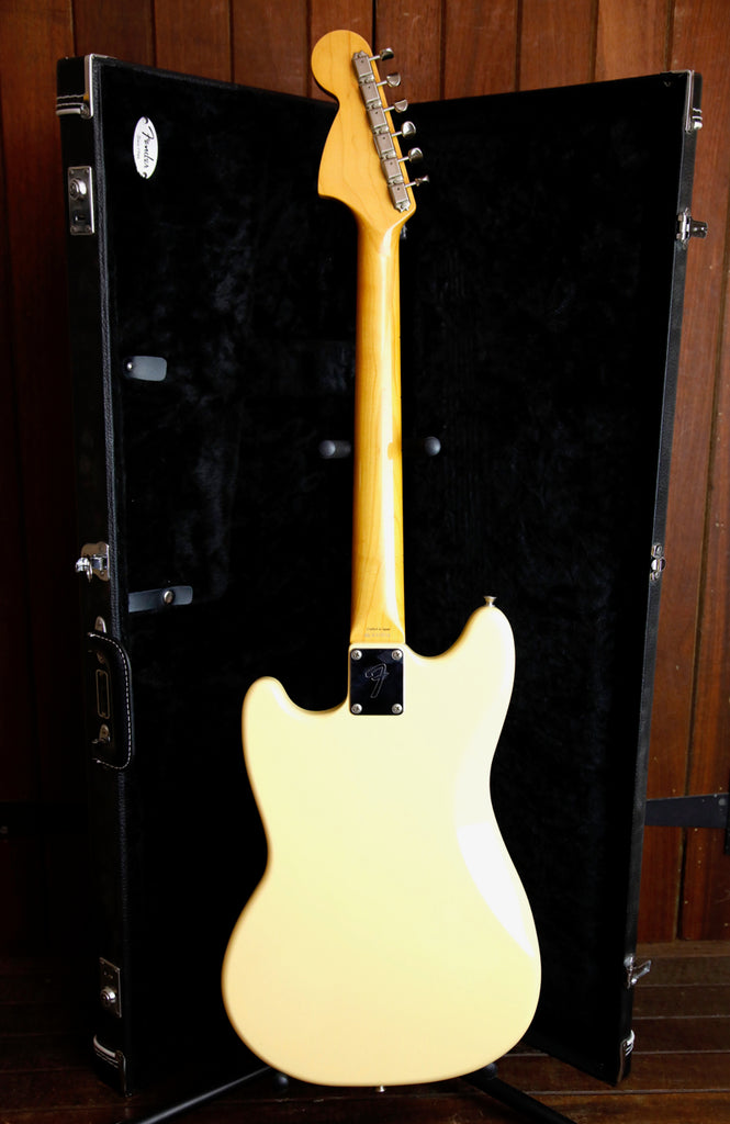 Fender Japan Mustang MG-69 Vintage White Electric Guitar 2005 Pre-Owned