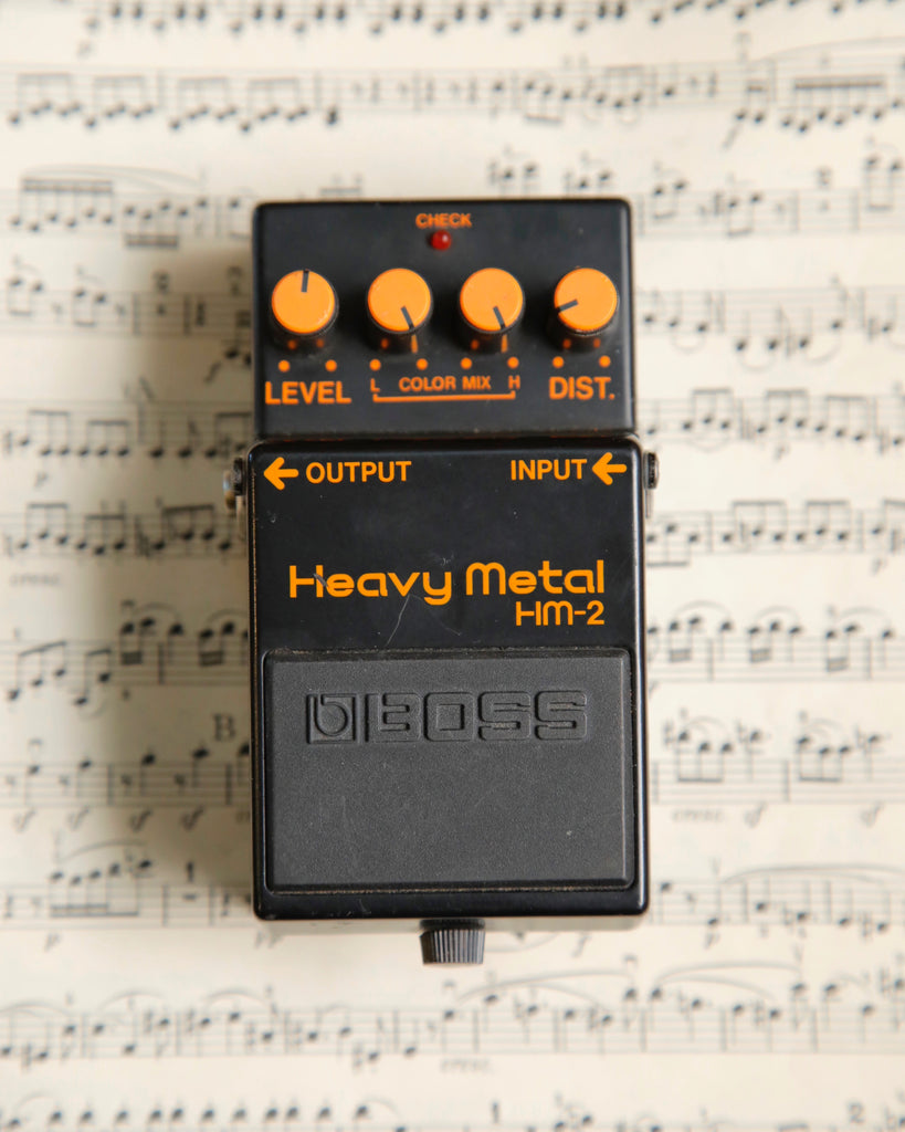 Boss HM-2 Heavy Metal Distortion Vintage Pedal Pre-Owned