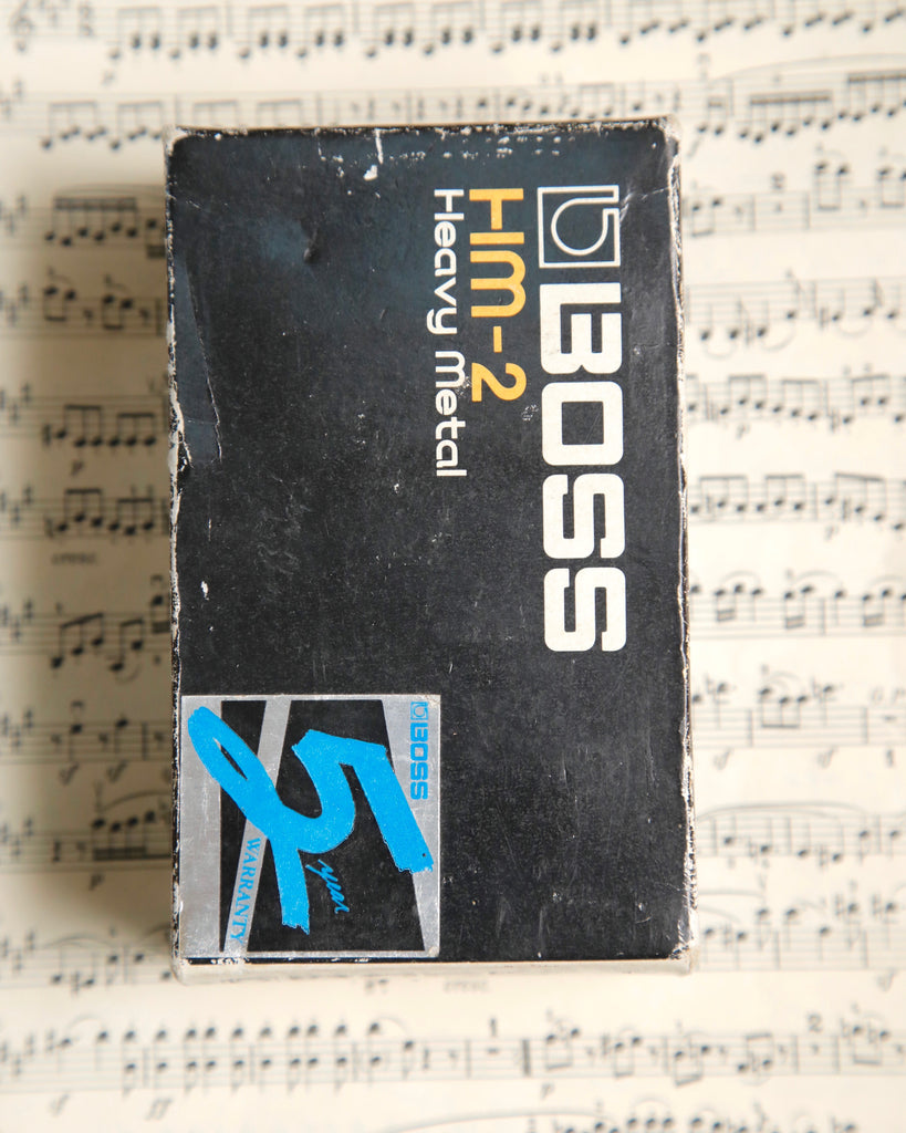 Boss HM-2 Heavy Metal Distortion Vintage Pedal Pre-Owned