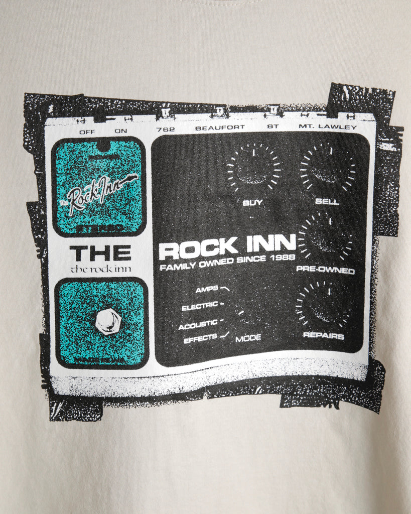 The Rock Inn "Poly Chorus" T-Shirt - Faded Bone
