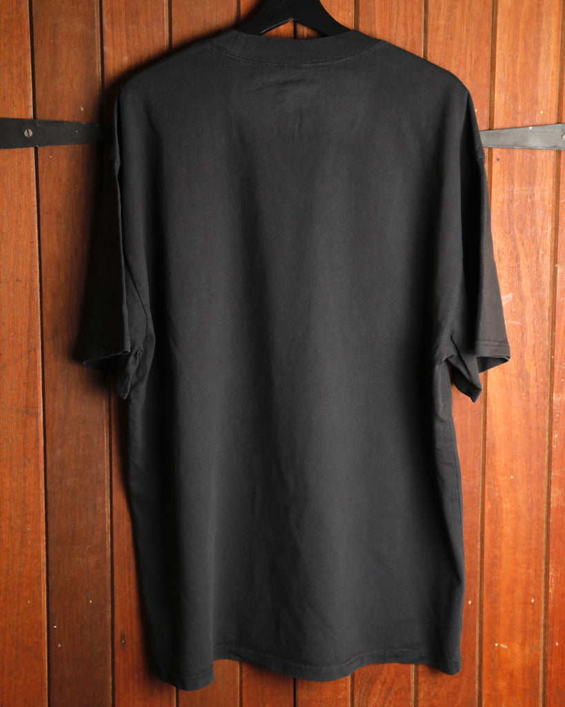 The Rock Inn "Wizard of Rock" T-Shirt - Faded Black/Yellow