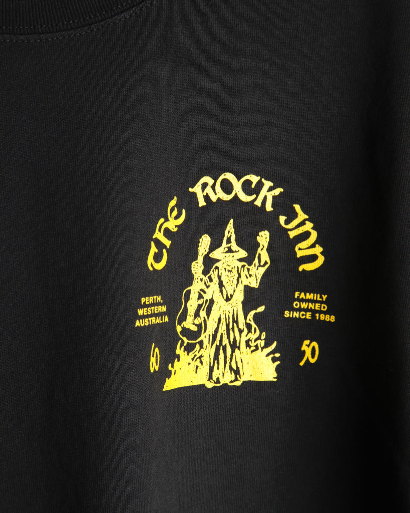 The Rock Inn "Wizard Of Rock" T-Shirt - Double Sided Print