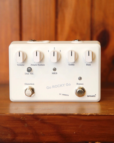 Aclam Go Rocky Go White Album Limited Edition Pedal