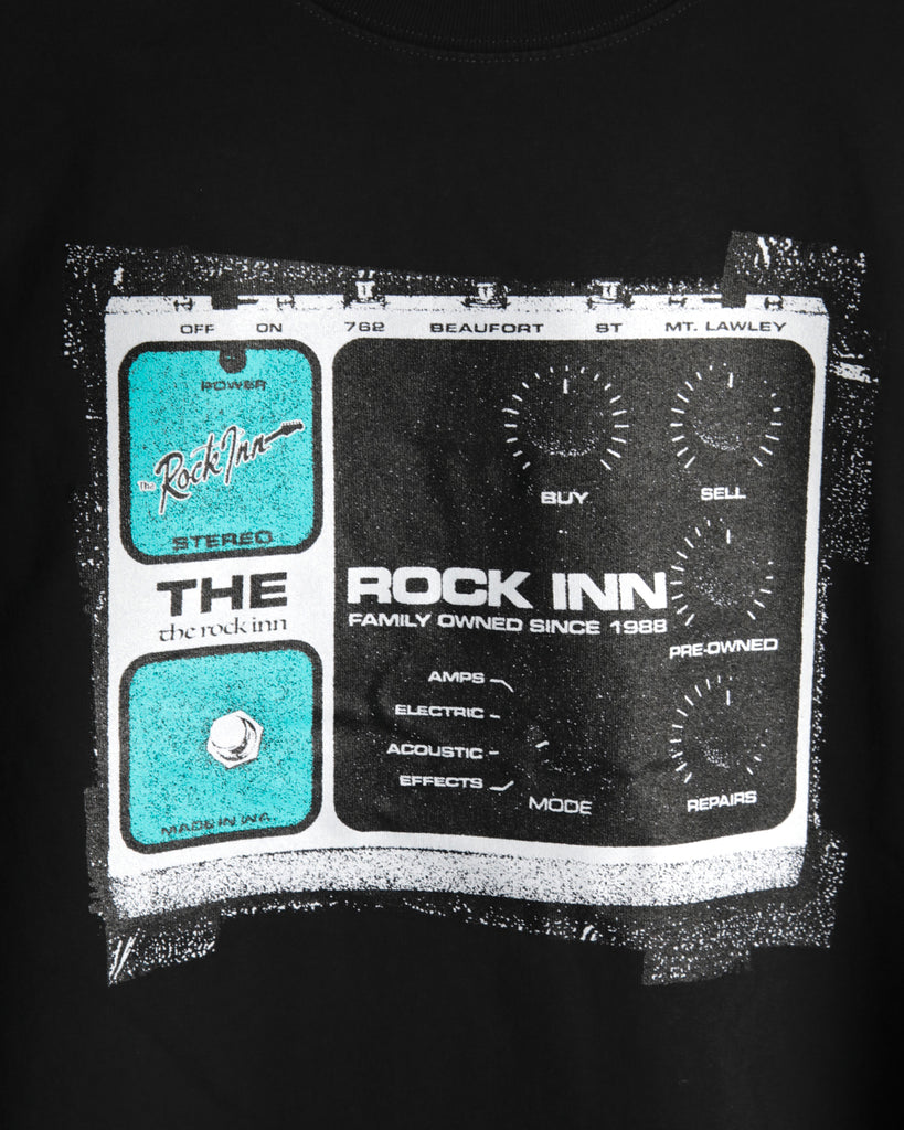 The Rock Inn "Poly Chorus" T-Shirt - Faded Black
