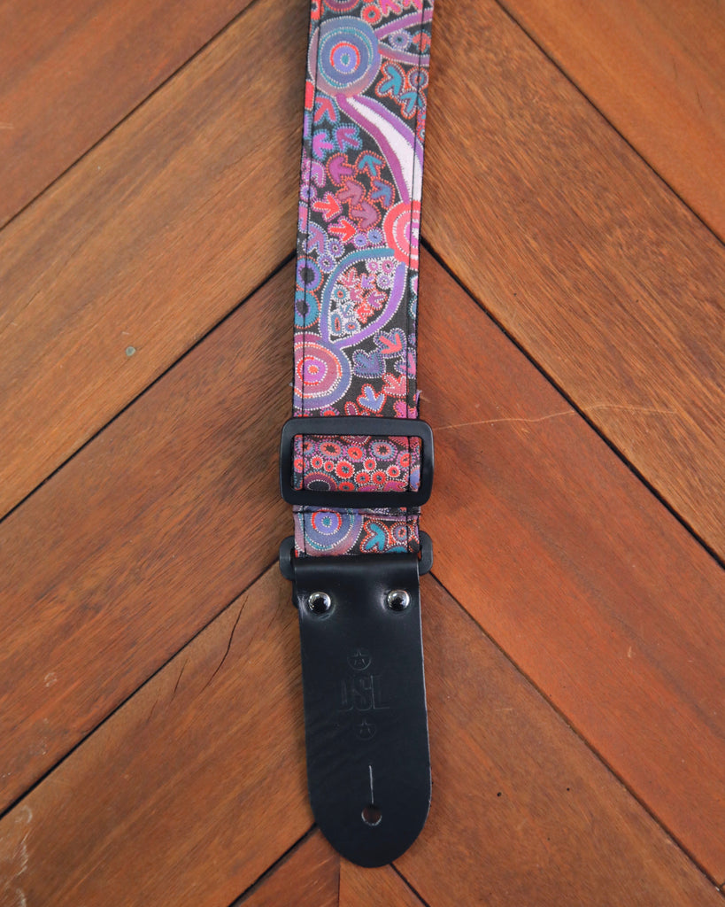 DSL Indigenous Art Series 2" Guitar Straps - Made in Aus