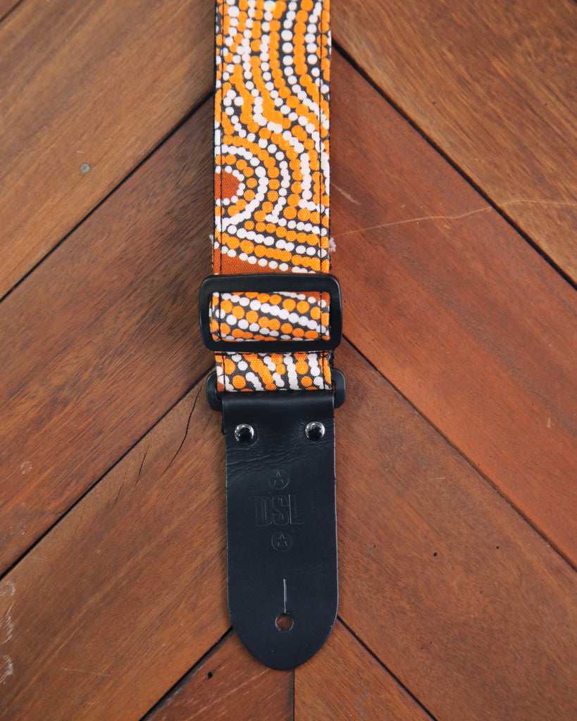DSL Indigenous Art Series 2" Guitar Straps - Made in Aus