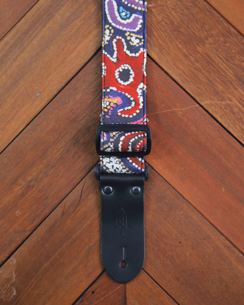 DSL Indigenous Art Series 2" Guitar Straps - Made in Aus
