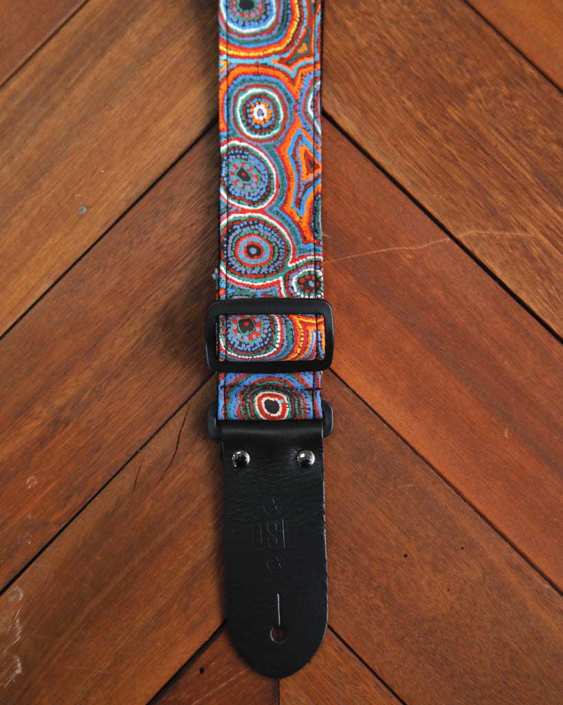 DSL Indigenous Art Series 2" Guitar Straps - Made in Aus