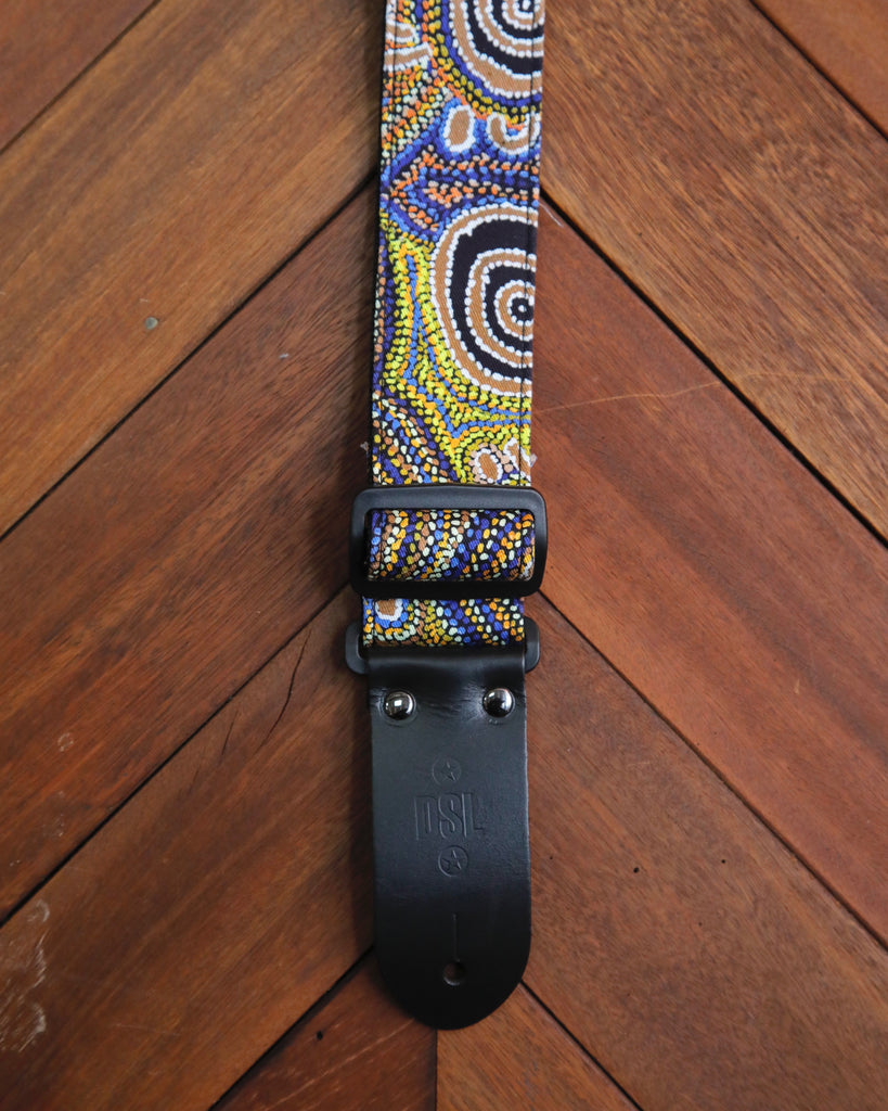 DSL Indigenous Art Series 2" Guitar Straps - Made in Aus