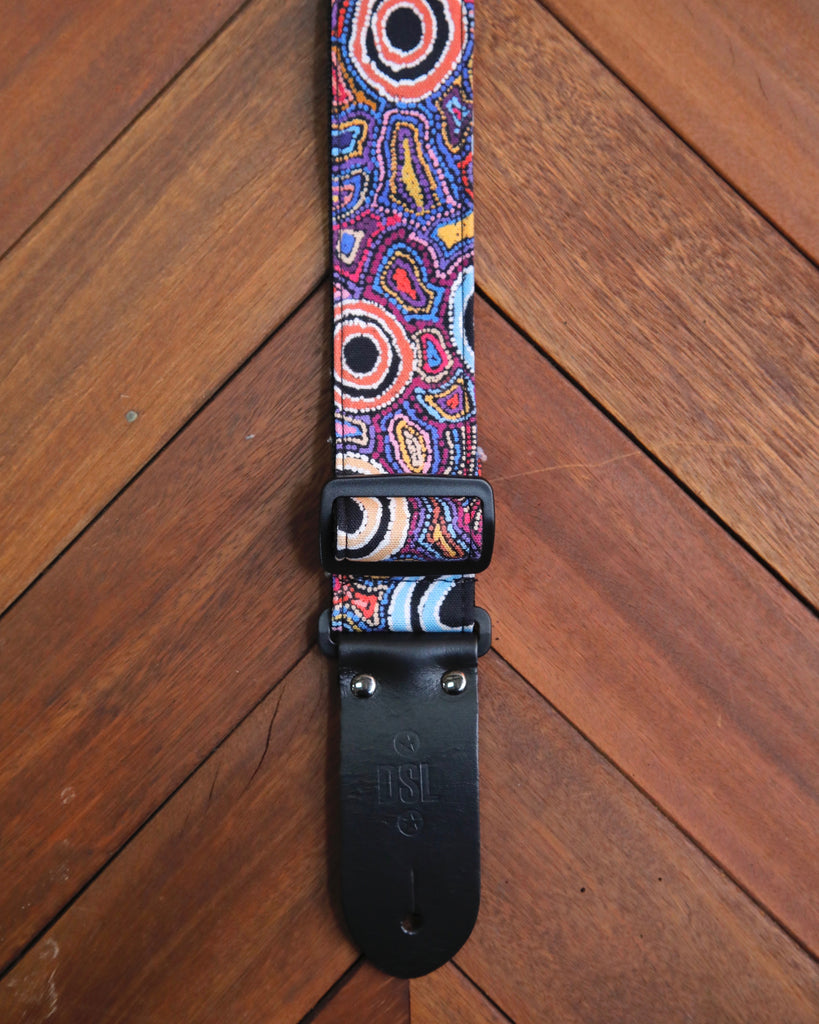 DSL Indigenous Art Series 2" Guitar Straps - Made in Aus