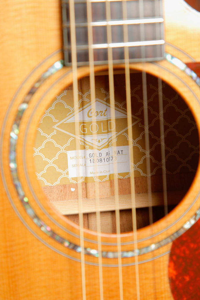 Cort Gold-A6 Grand Auditorium Acoustic-Electric Guitar Pre-Owned