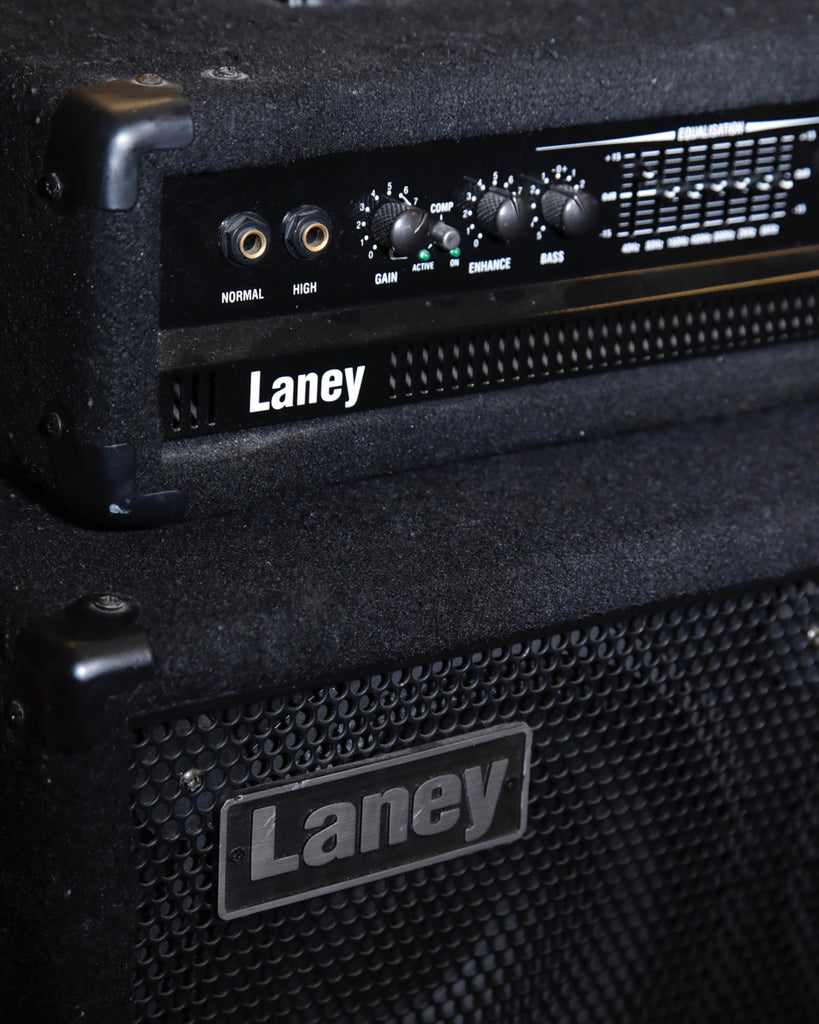 Laney Richter Series RB9 300-Watt Amp Head & RB410 Cabinet Pre-Owned