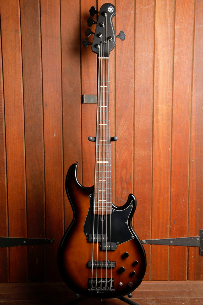 Yamaha Broadbass BB735A Dark Coffee Sunburst 5-String Bass Guitar Pre-Owned