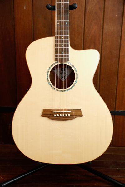 Cole Clark Studio SAN1EC-SMAH Spruce/Mahogany Acoustic-Electric Guitar