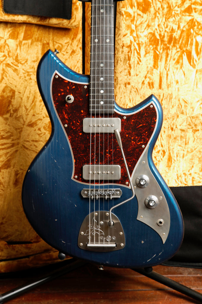 Novo Serus J Custom Lake Como Blue Electric Guitar