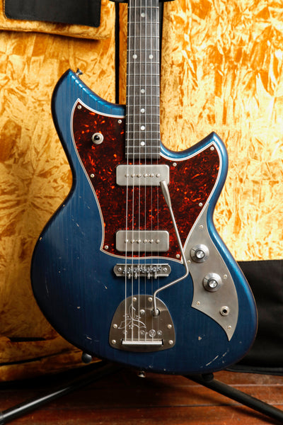 Novo Serus J Custom Lake Como Blue Electric Guitar