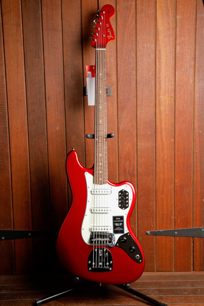 Fender Vintera III Early '60s Bass VI Candy Apple Red