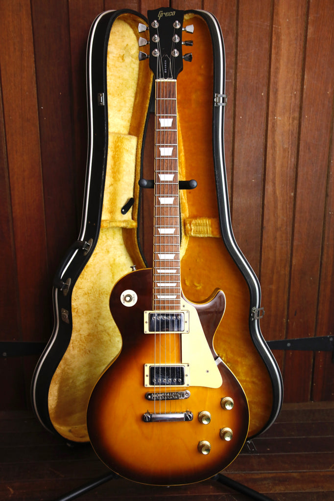 Greco EG450 LP-Style Tobacco Sunburst Electric Guitar MIJ Vintage 1978 Pre-Owned