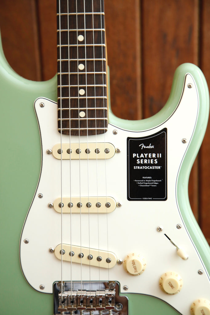 Fender Player II Stratocaster Birch Green Electric Guitar