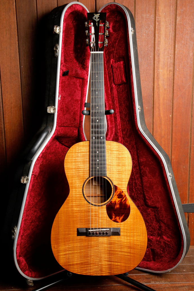 Carson Crickmore '0' 12-Fret Figured Blackwood Acoustic Guitar Pre-Owned