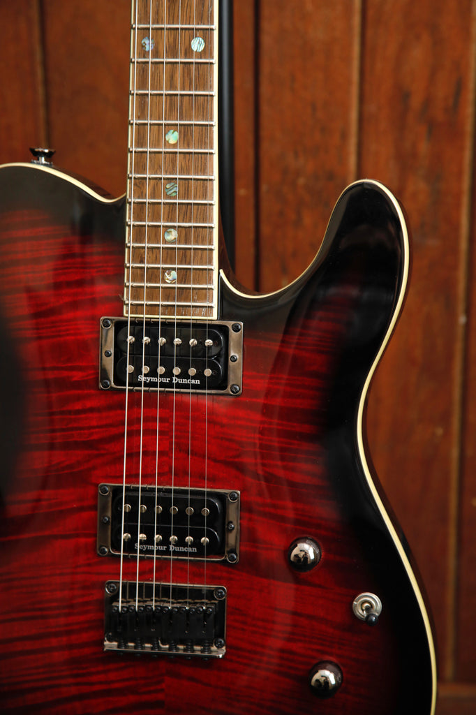 Fender Special Edition Custom Telecaster FMT HH Black Cherry Burst Pre-Owned