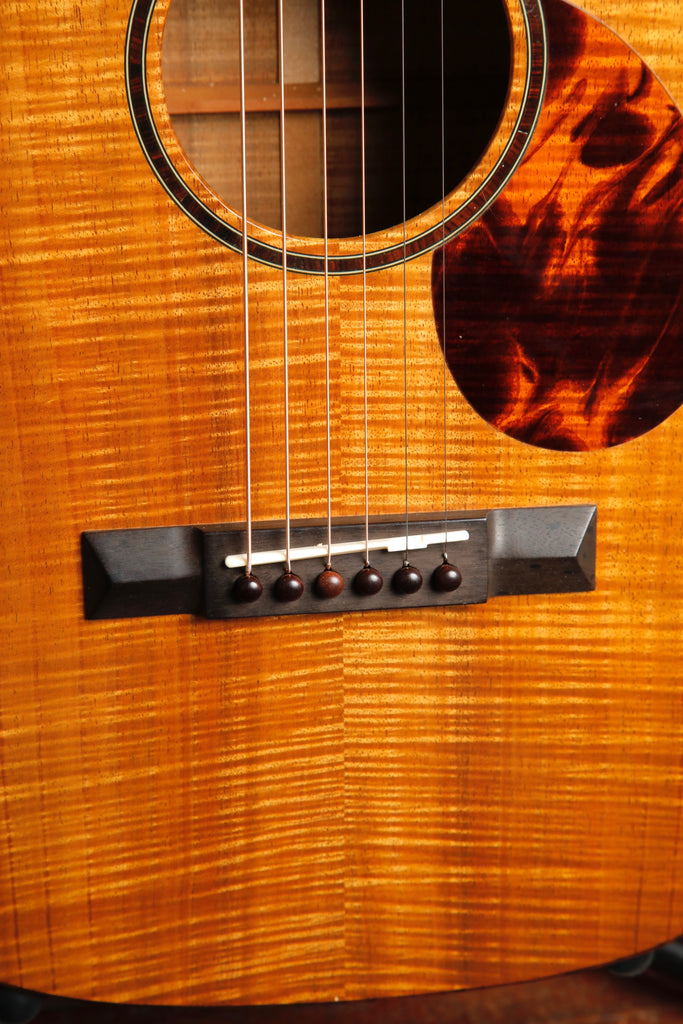 Carson Crickmore '0' 12-Fret Figured Blackwood Acoustic Guitar Pre-Owned
