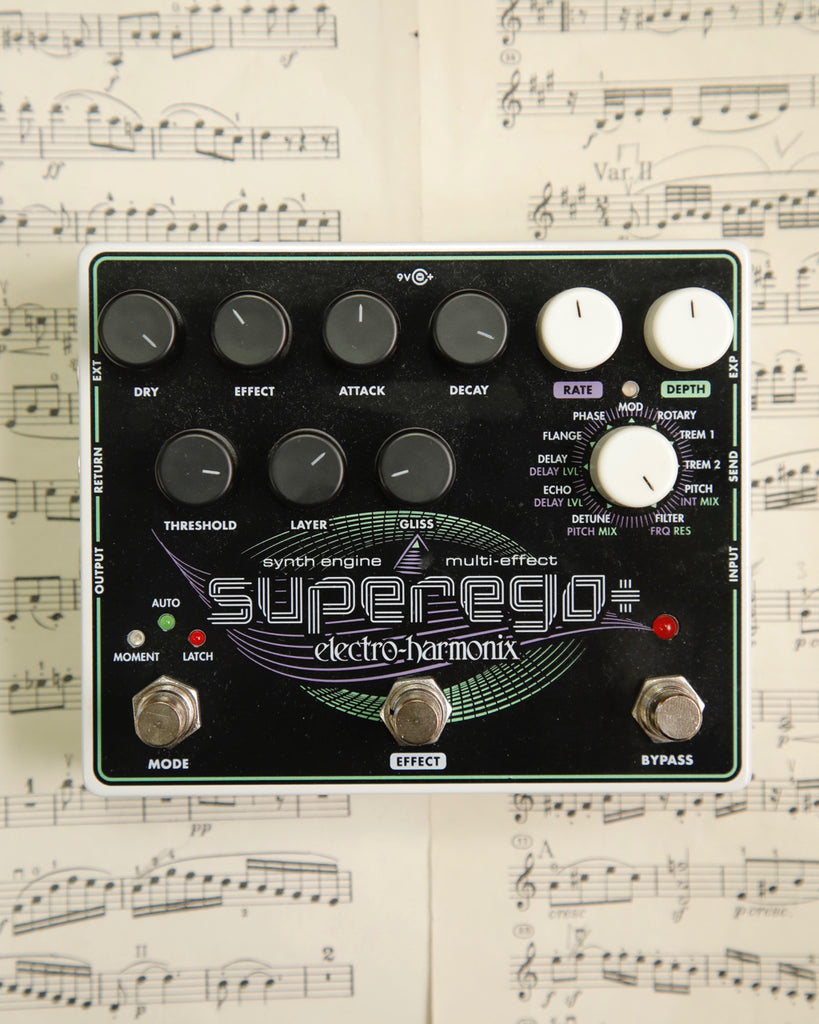 Electro Harmonix Superego+ Synth Engine Pedal Pre-Owned