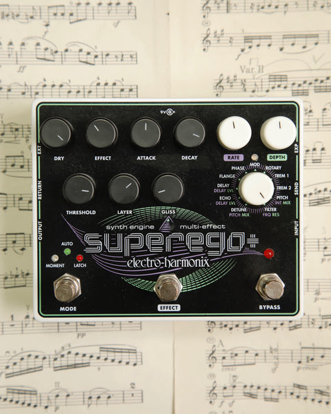 Electro Harmonix Superego+ Synth Engine Pedal Pre-Owned