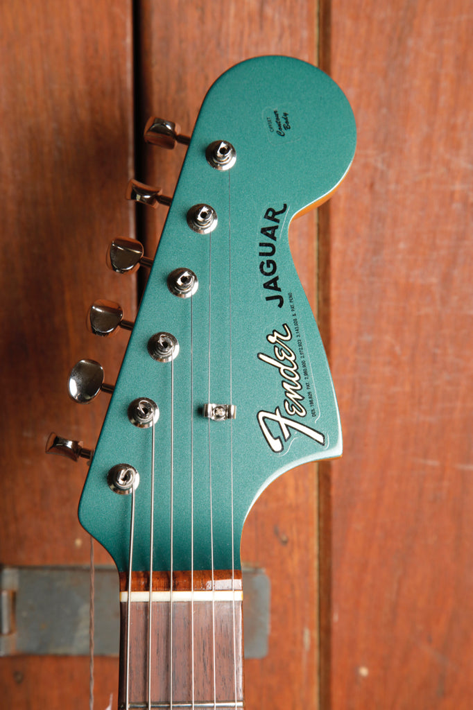 Fender Vintera III Mid '60s Jaguar Sherwood Green Metallic Electric Guitar